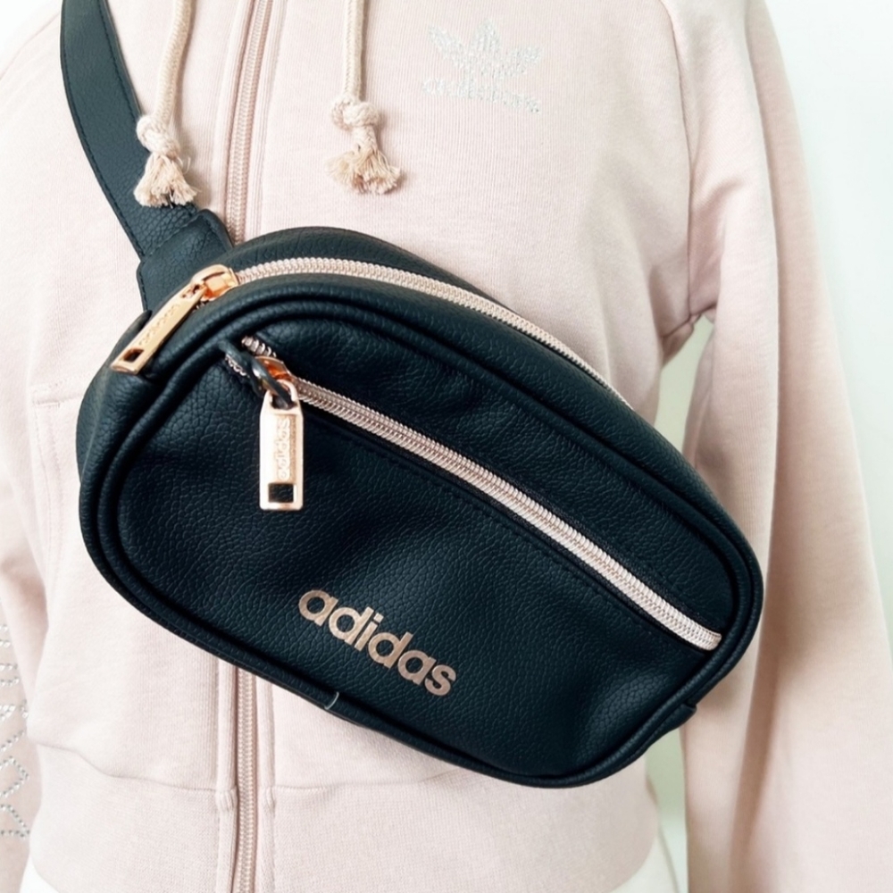 Adidas PU leather waist pack